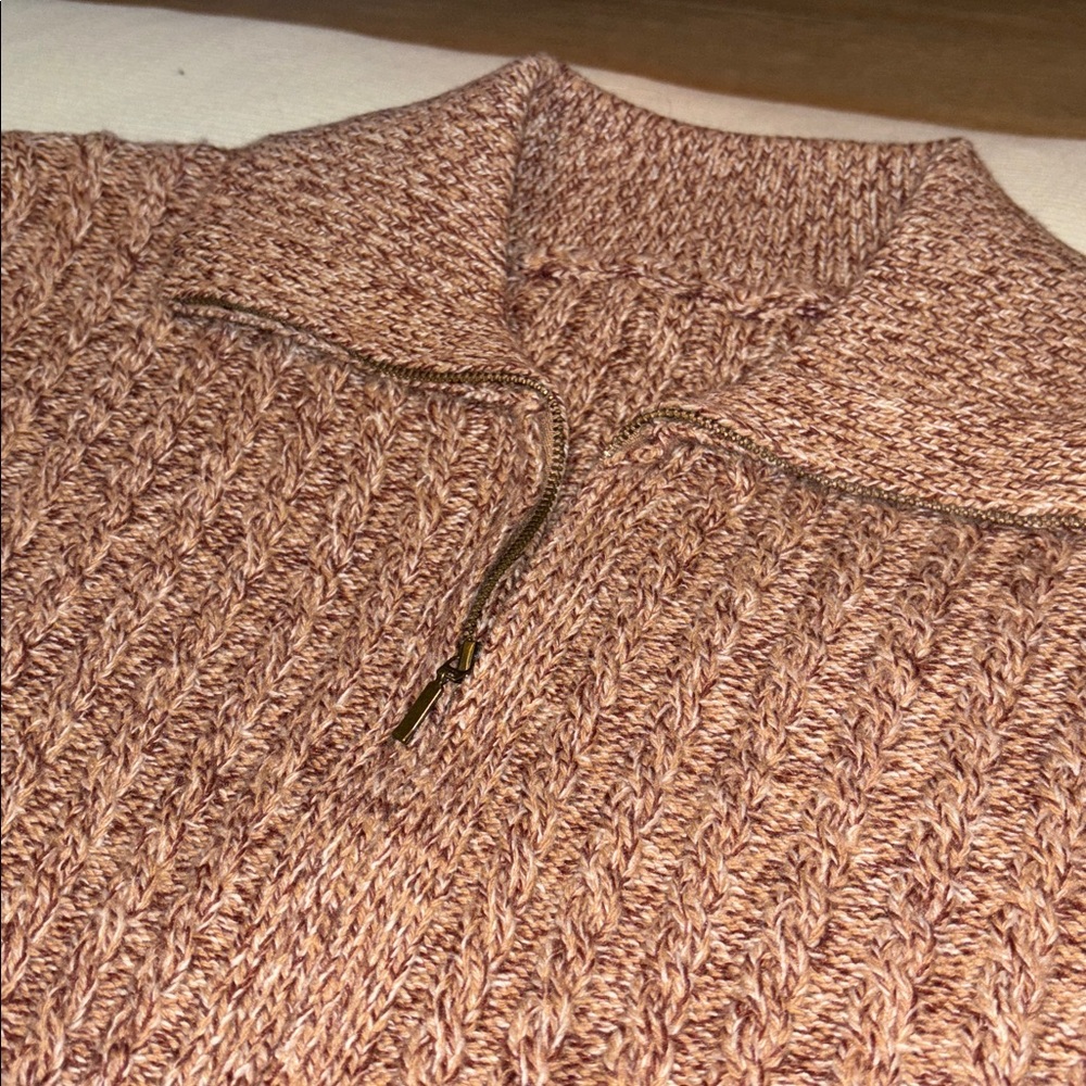 Wool Blend Cable Knit Sweater-S - Picture 11 of 14